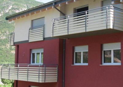 Lavori realizzati – Ringhiere in “Stile Moderno”