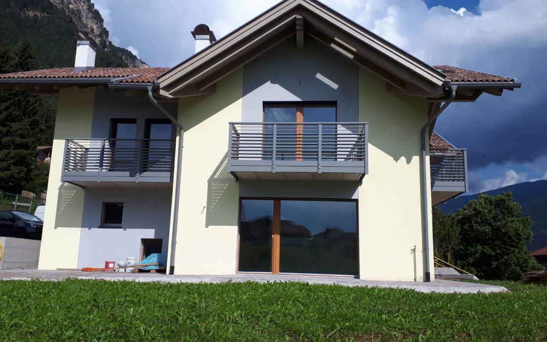 Trentino | Parapetti moderni personalizzati in alluminio e acciaio inox