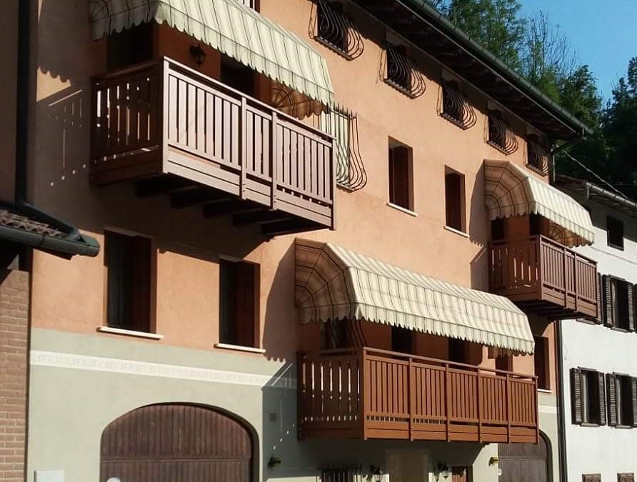Vicenza | Ringhiere per poggioli in alluminio