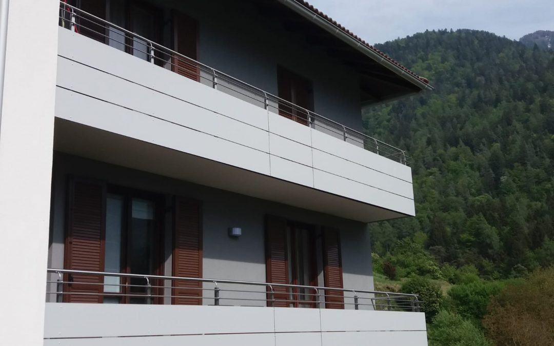 Trentino | Parapetti di tendenza in HPL exterior