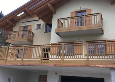 Trentino | Parapetti classici per balconi in Primiero