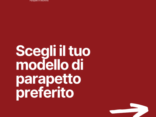 Devi scegliere la ringhiera per il tuo balcone?