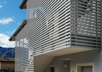 Rivestimento facciata dietre srl in alluminio