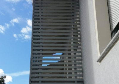 Rivestimento facciata dietre srl in alluminio