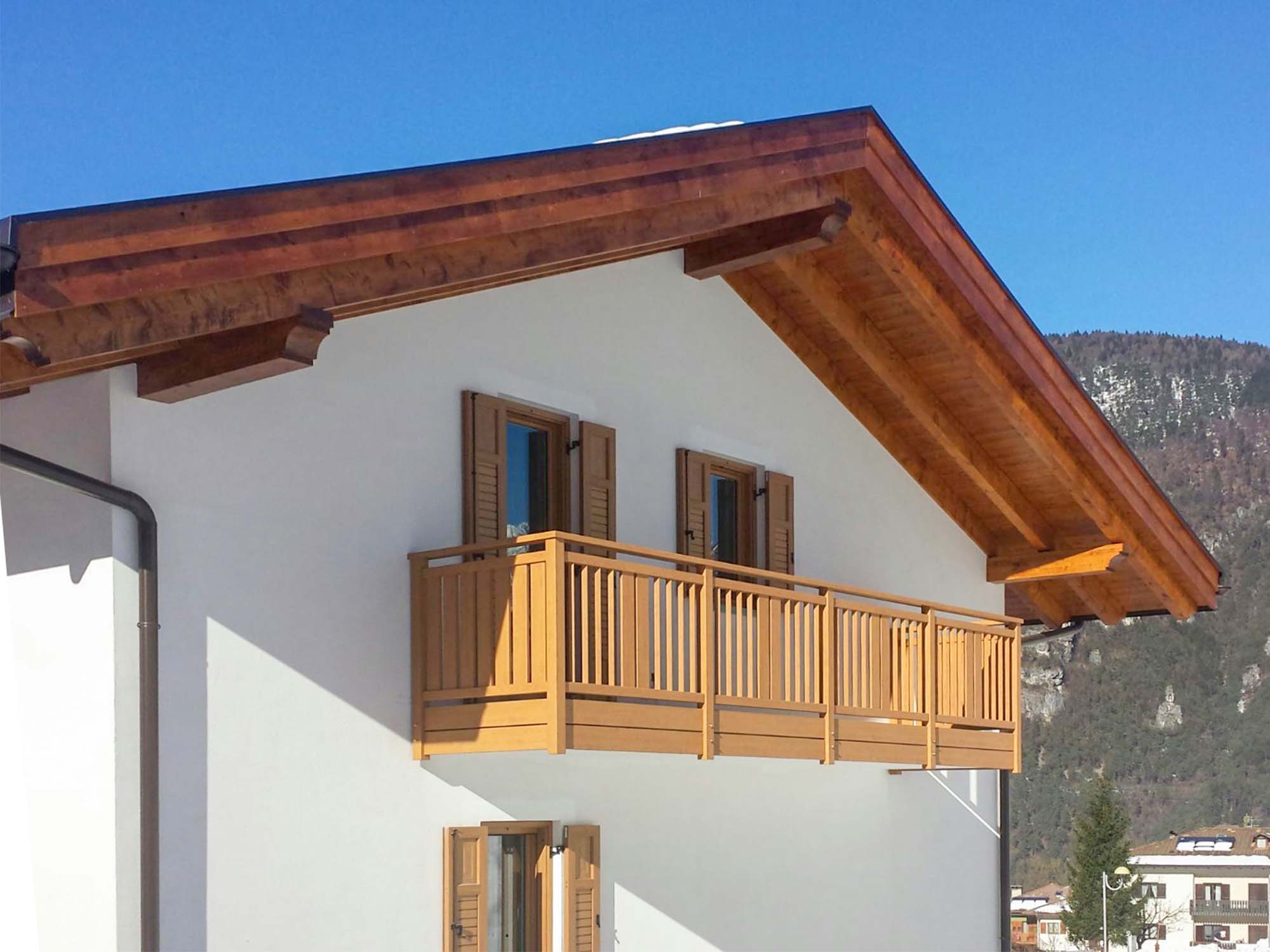 parapetto ringhiera in alluminio effetto legno classico dietre srl parapetto ringhiera in alluminio effetto legno classico dietre srl