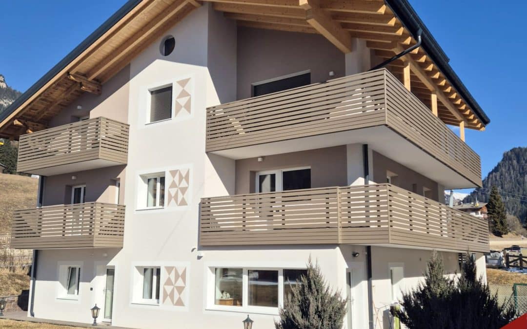 Pera Di Fassa | Collezione Elegance – Ringhiera in alluminio
