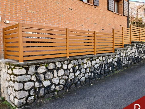 Belluno | Sicurezza e stile anche in recinzione