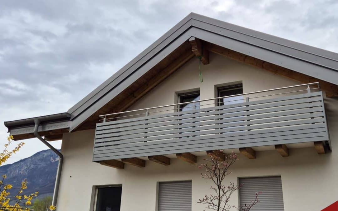 Trento | Collezione Elegance – Ringhiera in alluminio