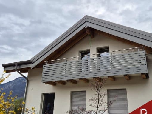 Trento | Collezione Elegance – Ringhiera in alluminio