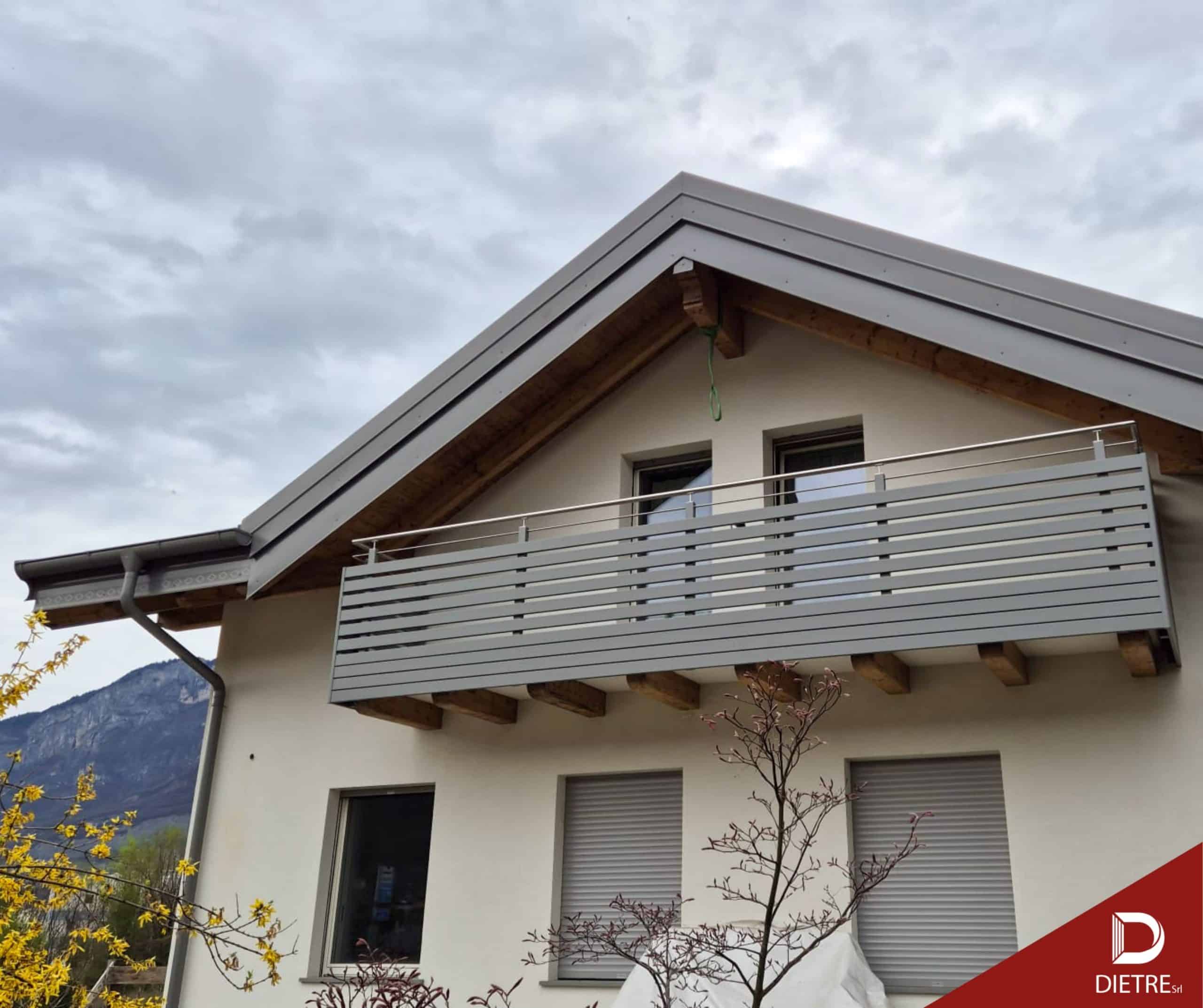 TRENTO POST RINGHIERE PER POGGIOLI IN ALLUMINIO - DIETRE SRL